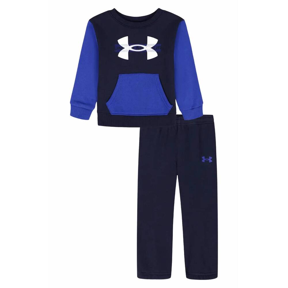 NEW UNDER ARMOUR boys 2-piece set in navy